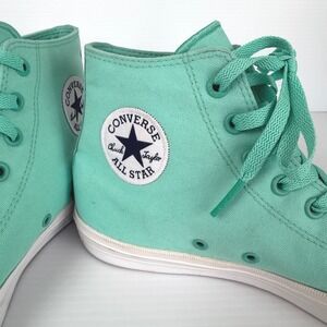 Converse Chuck Taylor All Star High Top Mint Green Sneakers Mens 9.5 Womens 11.5